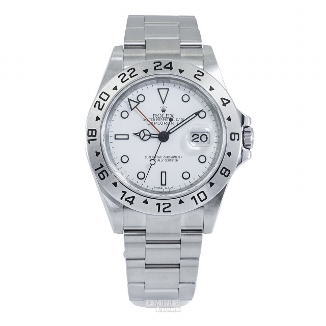 2010 Rolex Explorer II Ref. 16570 40 mm White